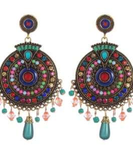 Jewelry Bohemian Multi-Color Earrings for Girls and Women